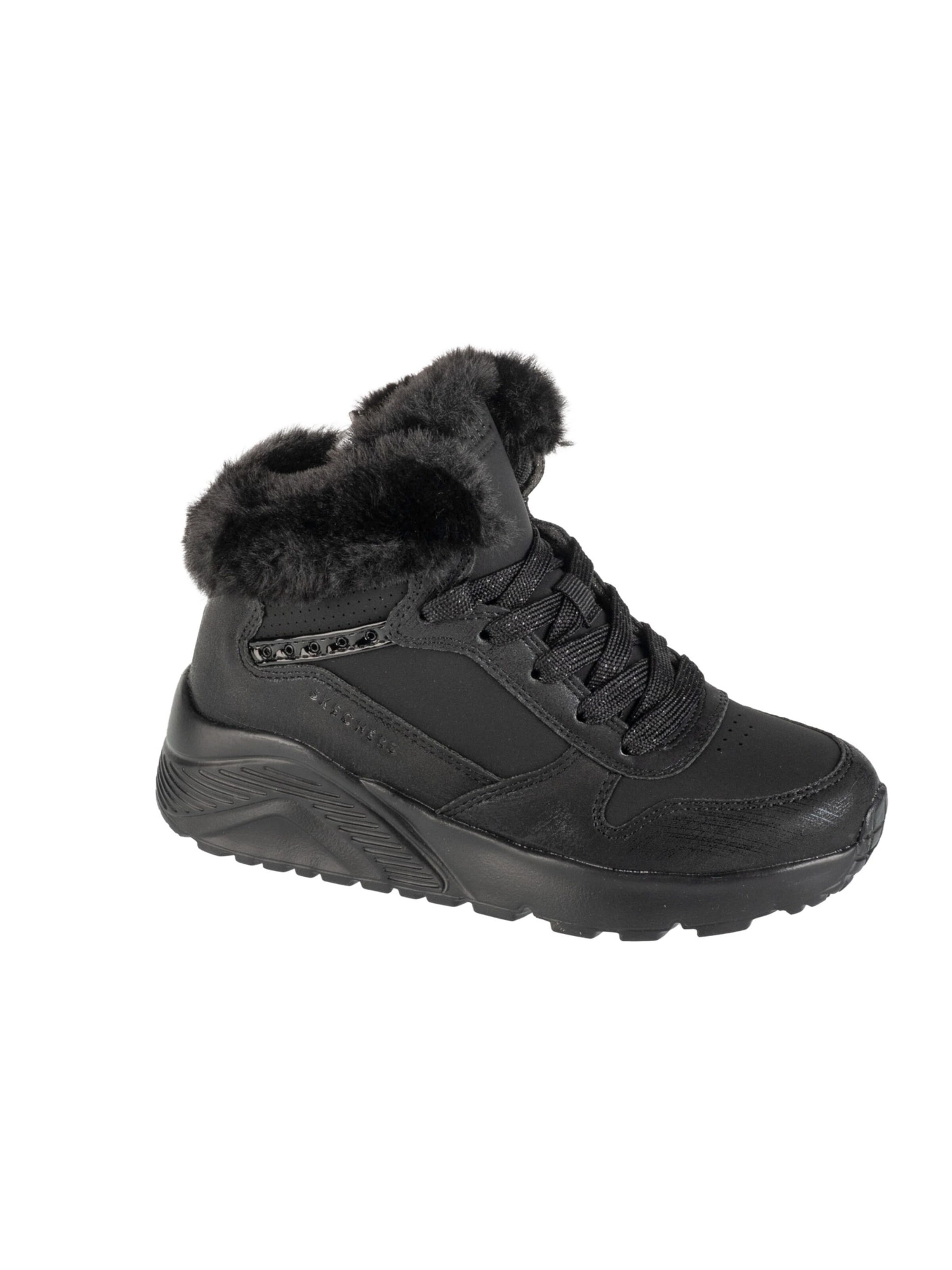 SKECHERS Trainers 'Skechers Uno Lite' in Black: front