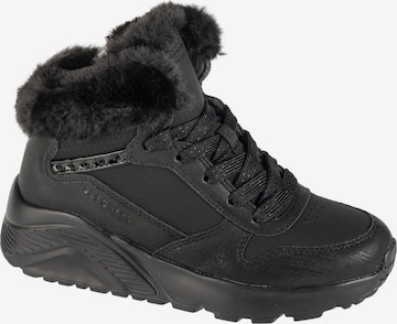 SKECHERS Sneakers 'Skechers Uno Lite' in Zwart: voorkant