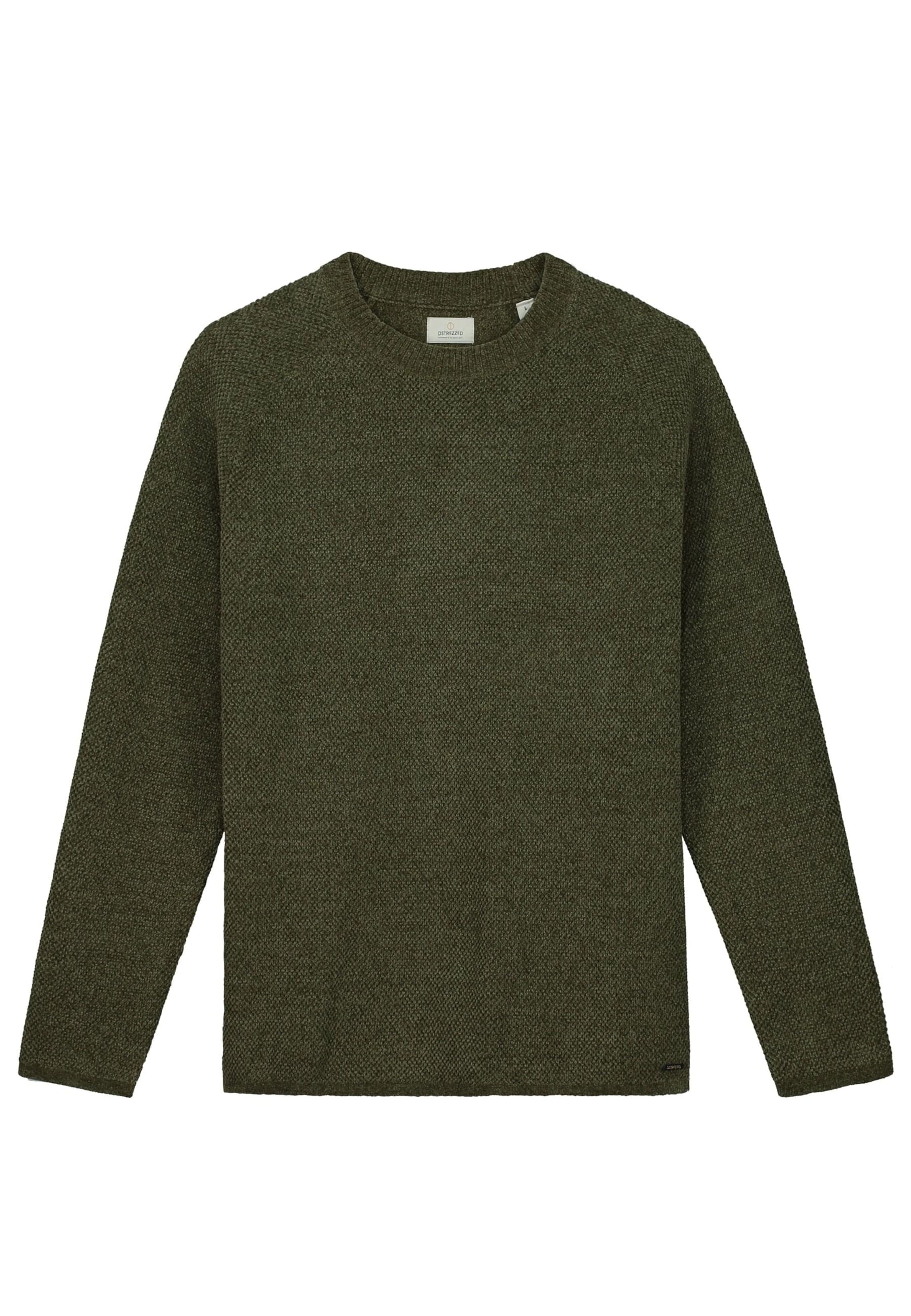 Dstrezzed Pullover in Grün: Vorderseite
