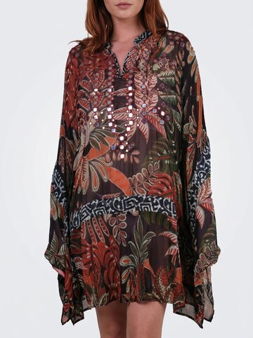 Robe 'Caftan Court Ximena' Miss June en noir