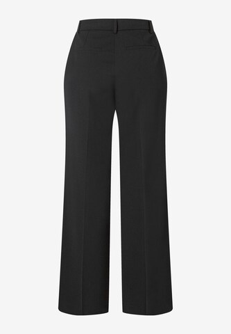 Wide leg Pantaloni con piega frontale di MORE & MORE in nero