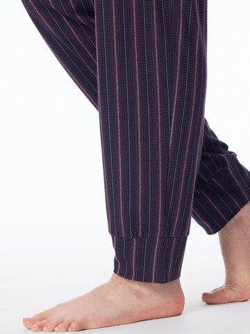 SCHIESSER Pyjama in Lila