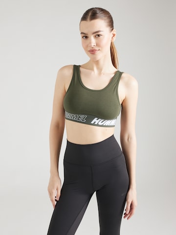 Hummel - Top desportivo 'TE MAJA' em verde: frente