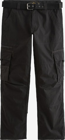 Pantaloni cargo di Next in nero: frontale