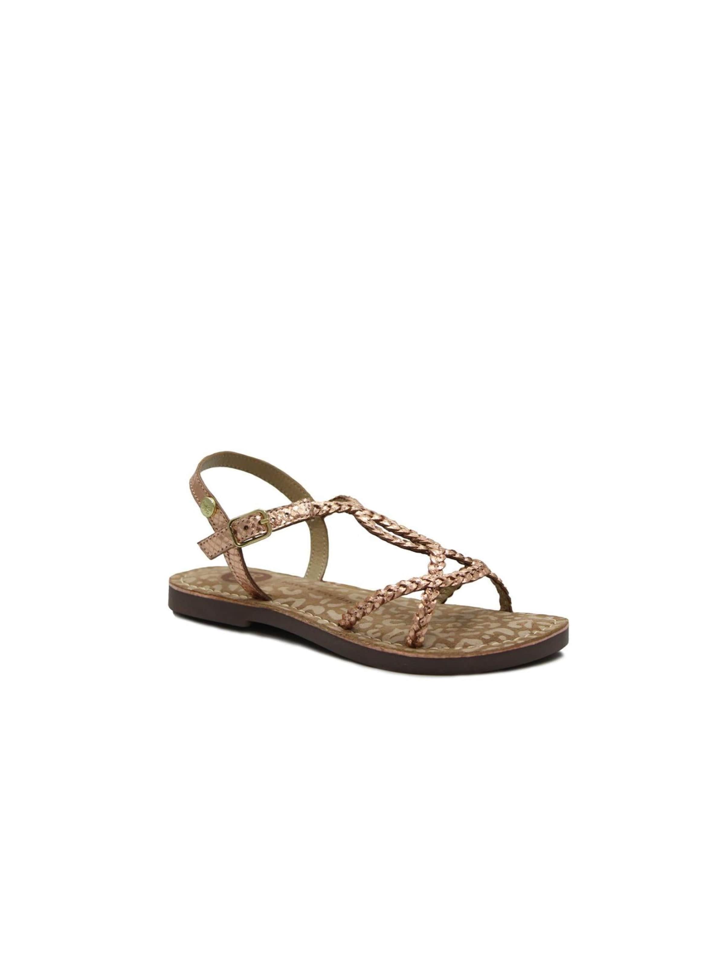 GIOSEPPO Sandals in Gold: front