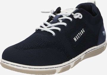 Sneaker bassa di MUSTANG in blu: frontale