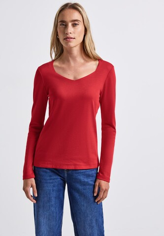 STREET ONE Shirt in Red: front