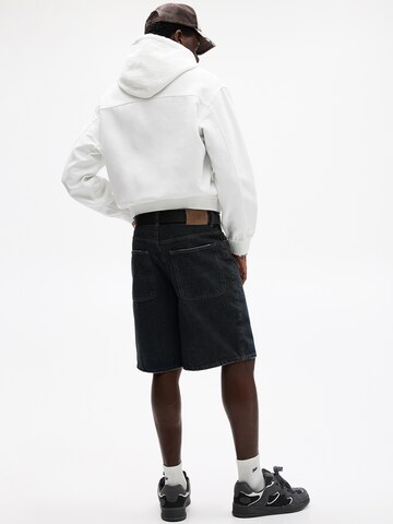 Pull&Bear Tussenjas 'STWD' in Wit