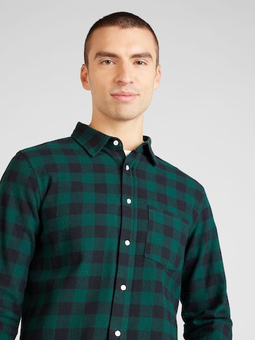 AÉROPOSTALE Regular fit Button Up Shirt in Green