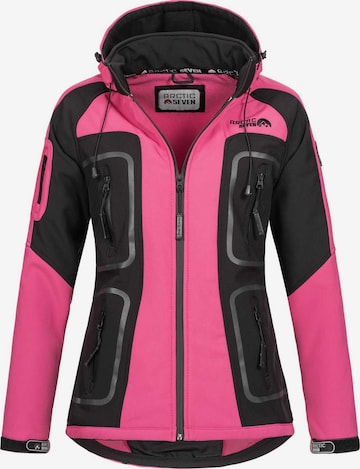 Arctic Seven Performance Jacket in Pink: front