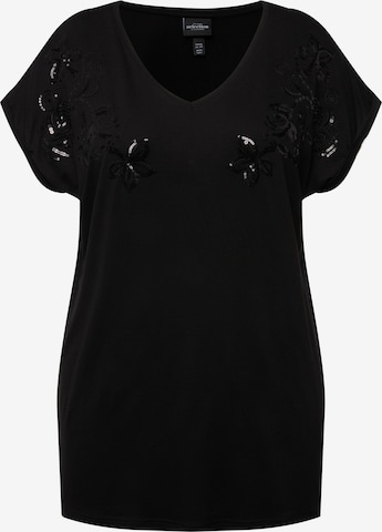 Ulla Popken Blouse in Zwart: voorkant