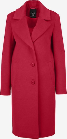 Fuchs Schmitt Between-Seasons Coat in Pink: front