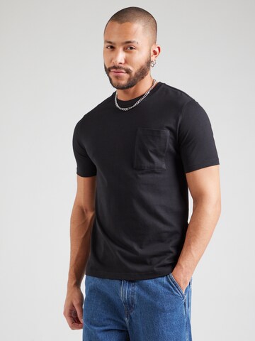 T-Shirt UNITED COLORS OF BENETTON en noir : devant