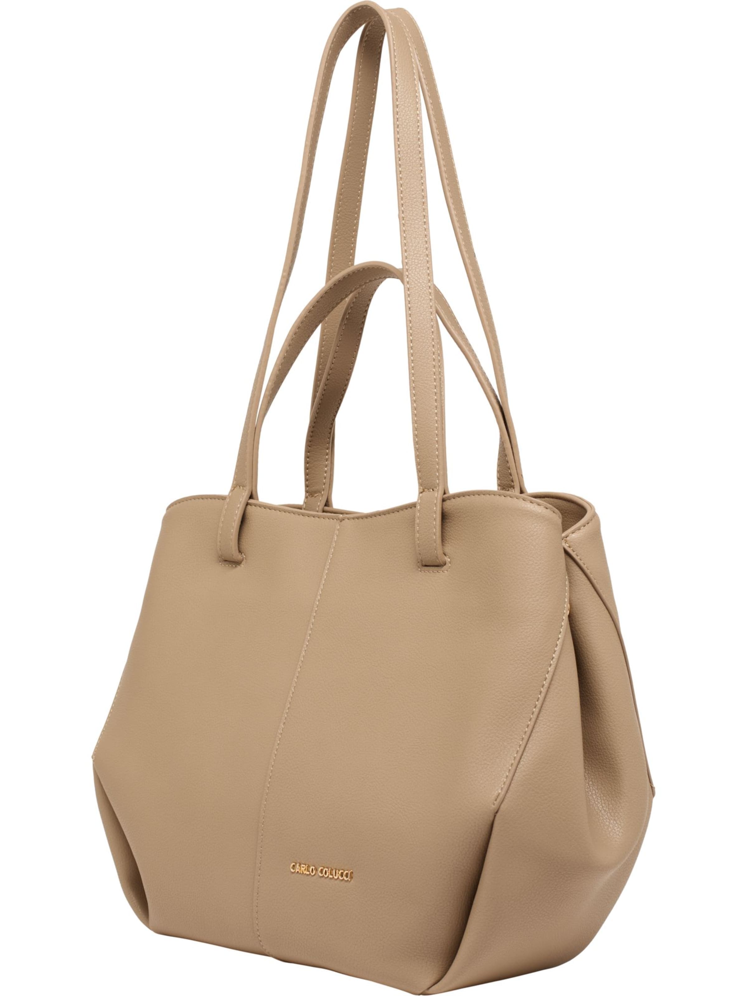 Carlo Colucci Shopper 'Fietta' in Braun