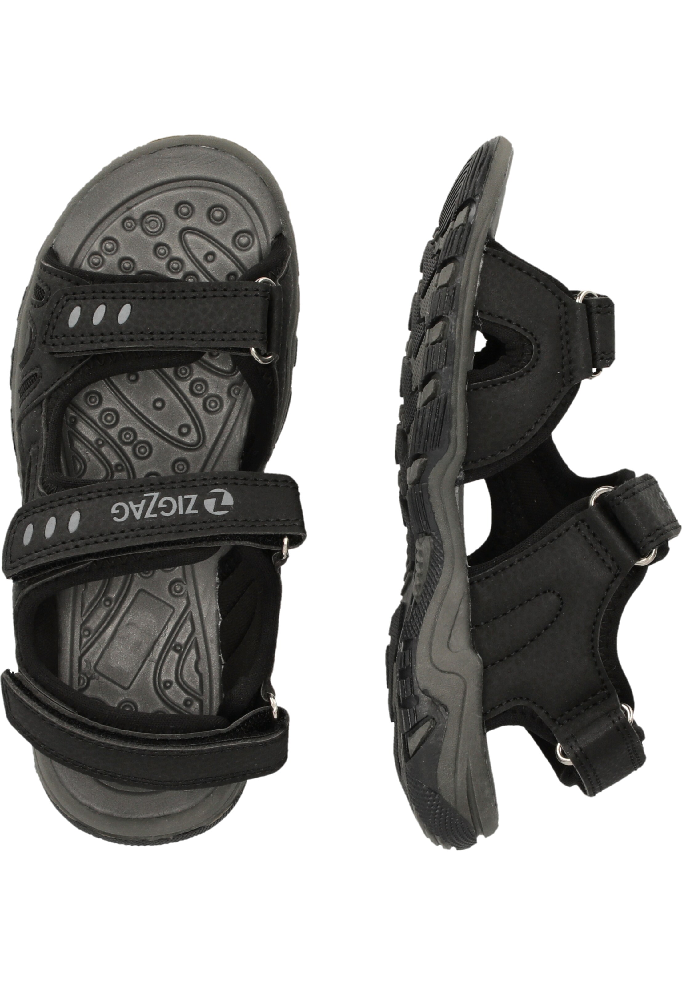 ZigZag Sandalen 'Acamas Jr.' in Zwart