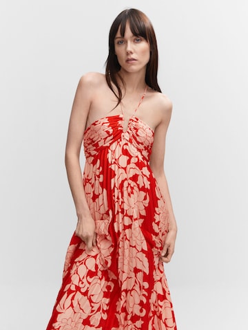 MANGO Summer Dress 'Rania' in Red: front