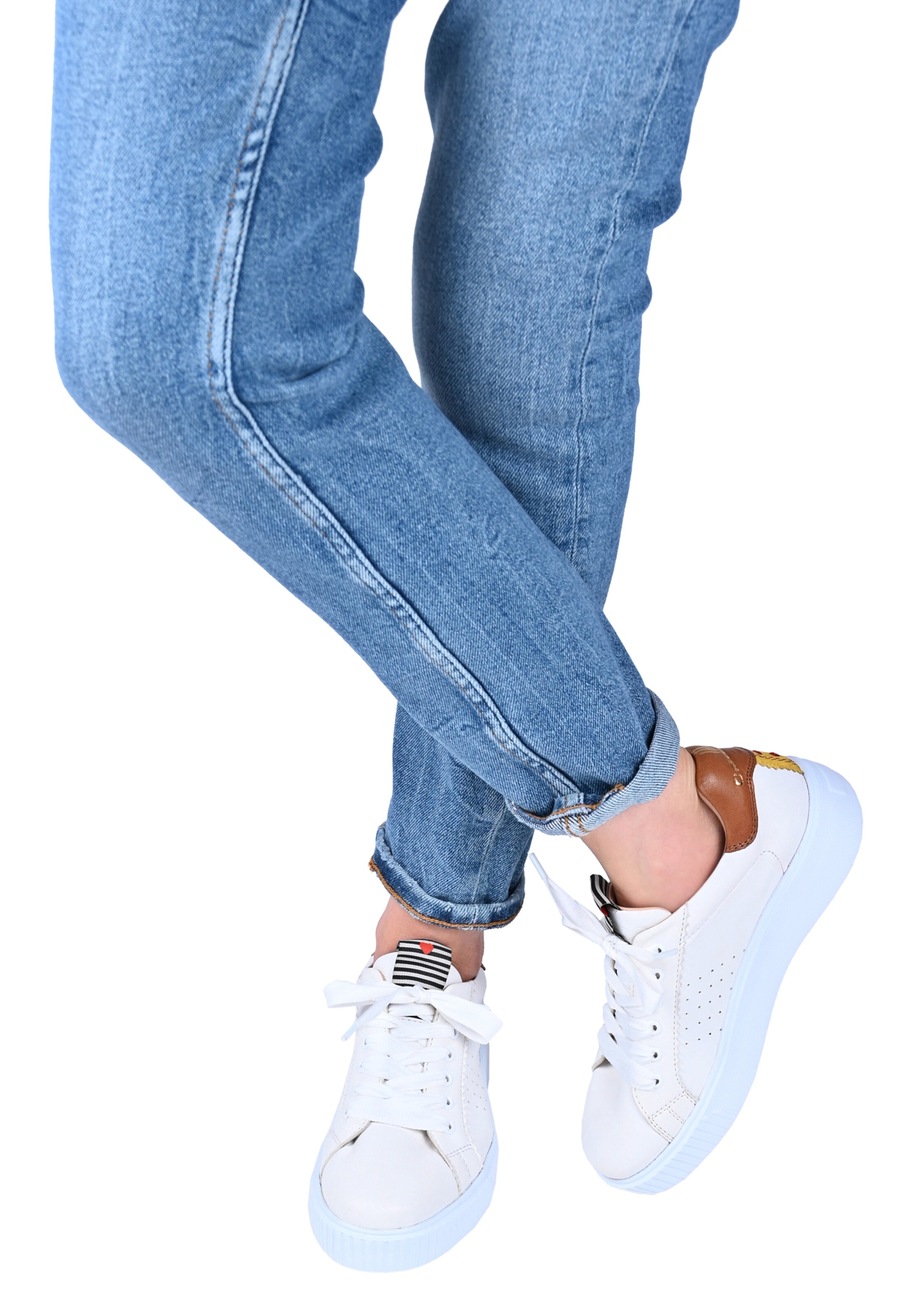 Crickit Sneaker 'Harper' in Weiß: Vorderseite