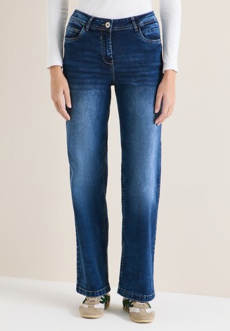 CECIL Slimfit Jeans in Blau: Vorderseite