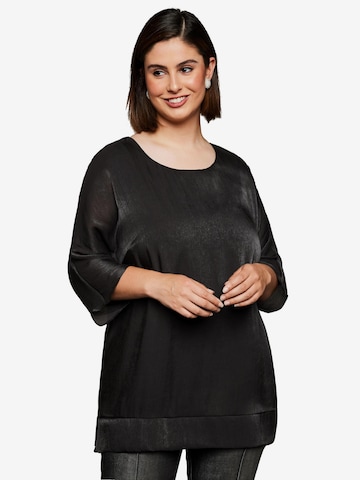 SHEEGO Tunic in Black: front