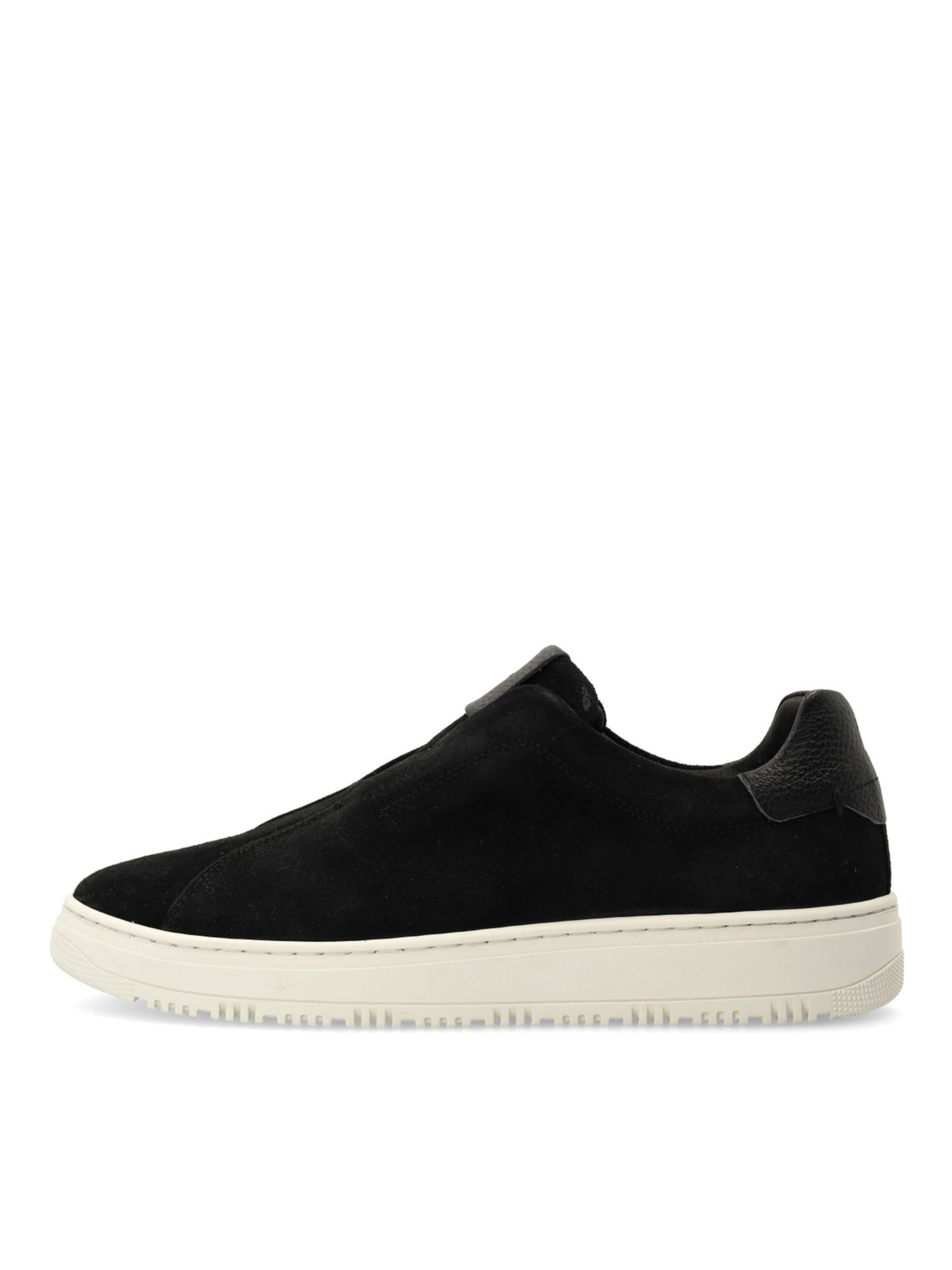 MANFIELD Slip-ons in Zwart
