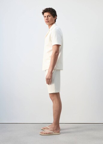 MANGO MAN Shirt 'Pep' in Beige