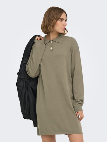 ONLY - Vestido de punto en verde