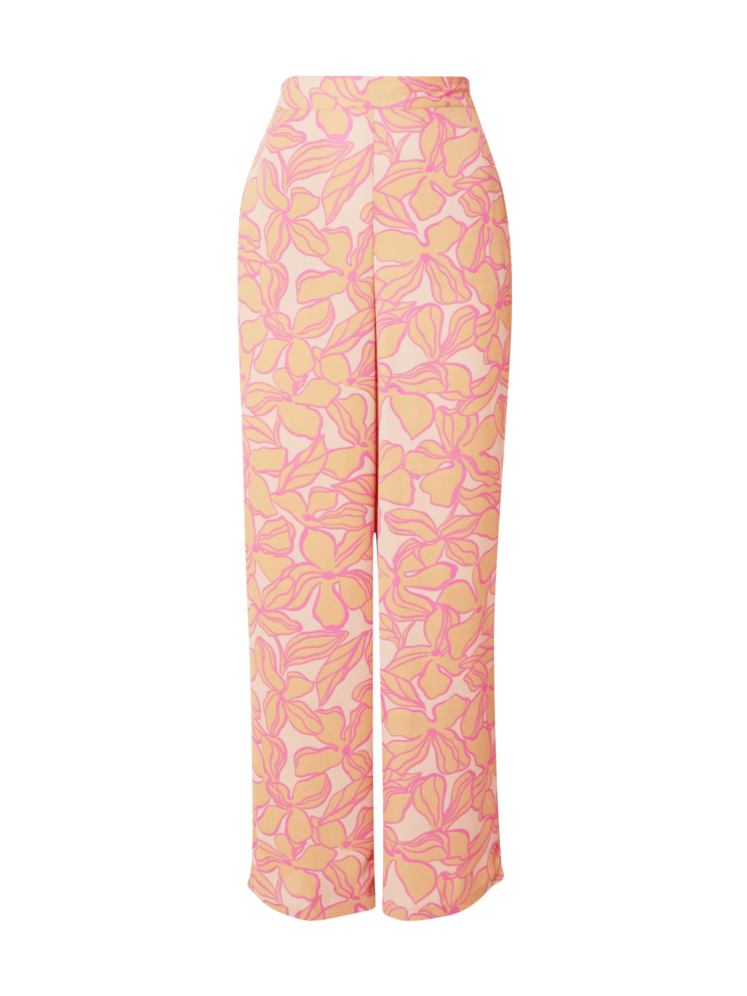 ONLY Loose fit Pants 'ALMA' in Beige: front