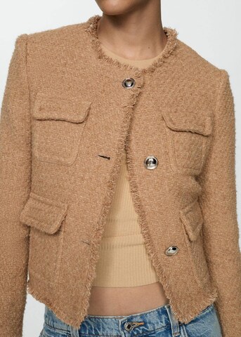 Veste mi-saison 'Wintour' MANGO en marron