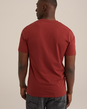 T-Shirt WE Fashion en rouge
