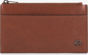 Piquadro Wallet 'Black Square' in Brown: front