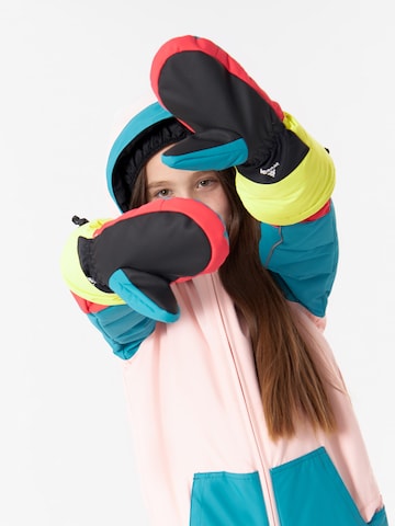 WeeDo Gloves 'LOVE POW' in Mixed colors: front