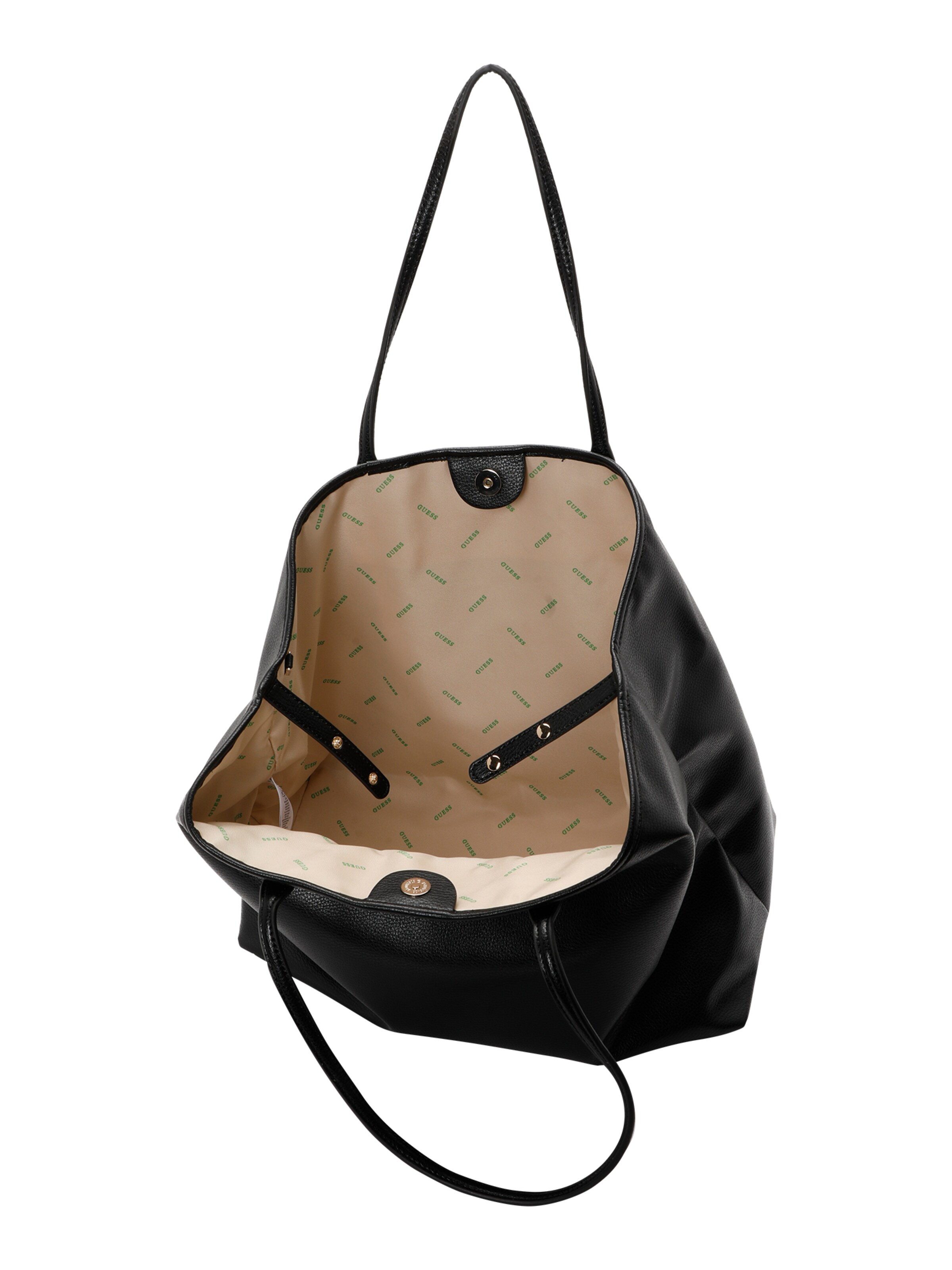 GUESS Μεγάλη τσάντα 'Victtoria' σε μαύρο