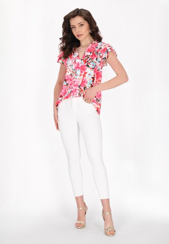 faina - Blusa em rosa
