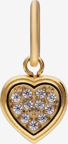 Lucardi Pendant in Gold: front