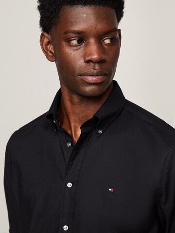 Coupe regular Chemise business TOMMY HILFIGER en noir