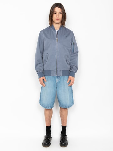 Manteau mi-saison Schott NYC en bleu