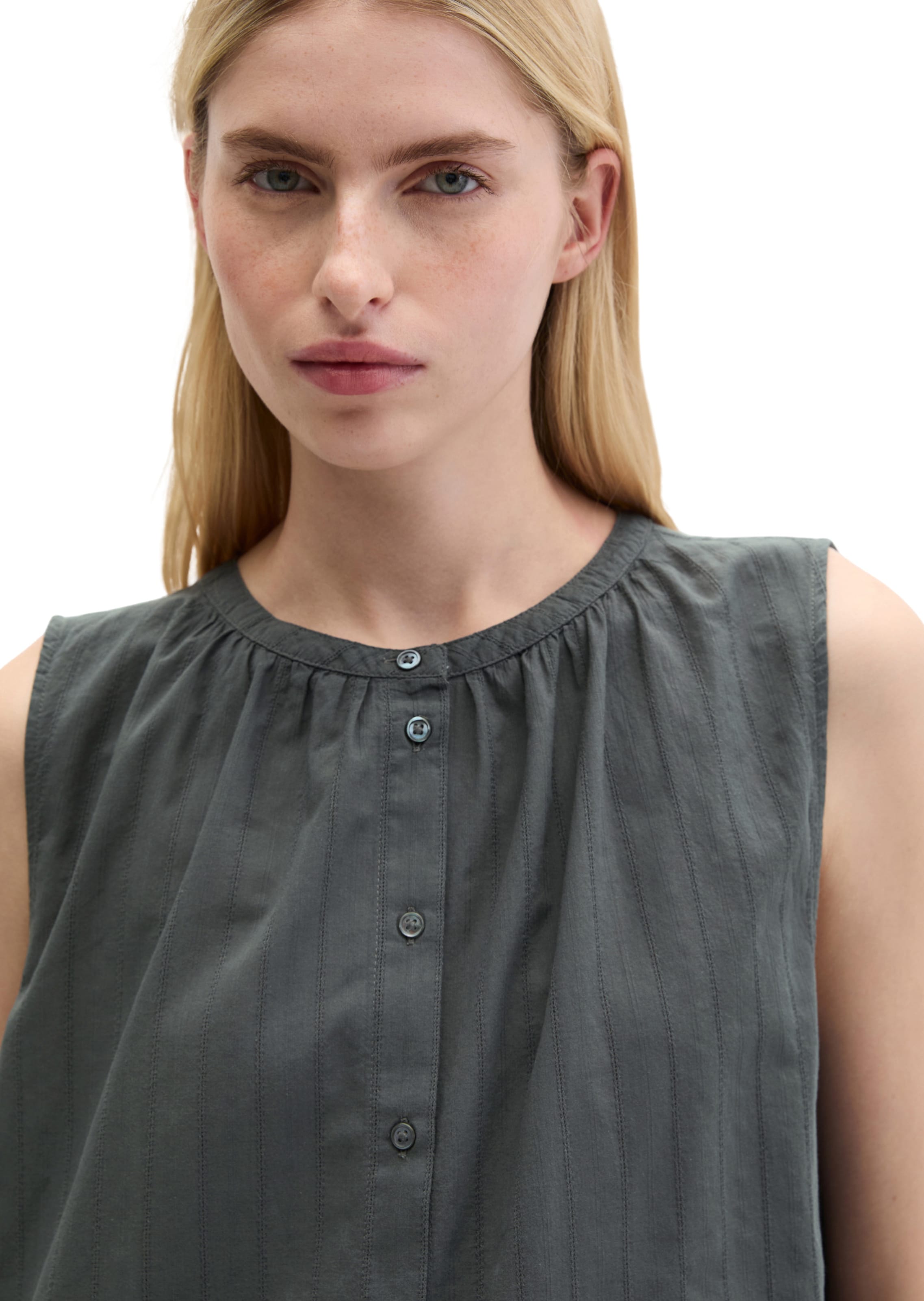 Marc O'Polo Bluse in Grau