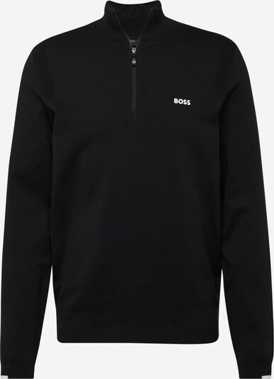 BOSS Sweater 'Ever-X' in Black / White, Item view