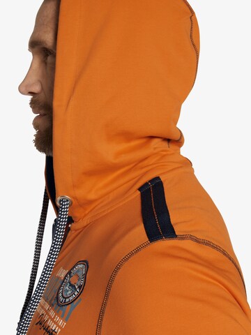 Jan Vanderstorm Sweatvest ' Renko ' in Oranje