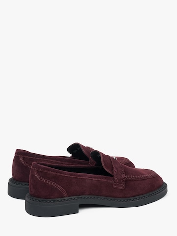 Mocassino '09-3417' di Estro in rosso