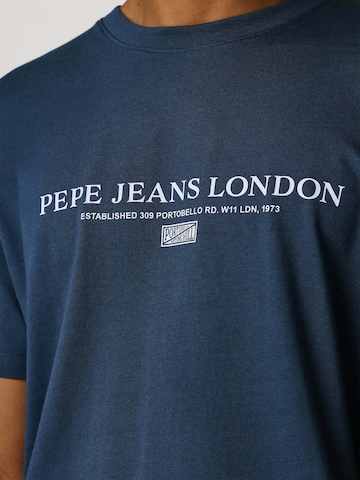 T-Shirt Pepe Jeans en bleu