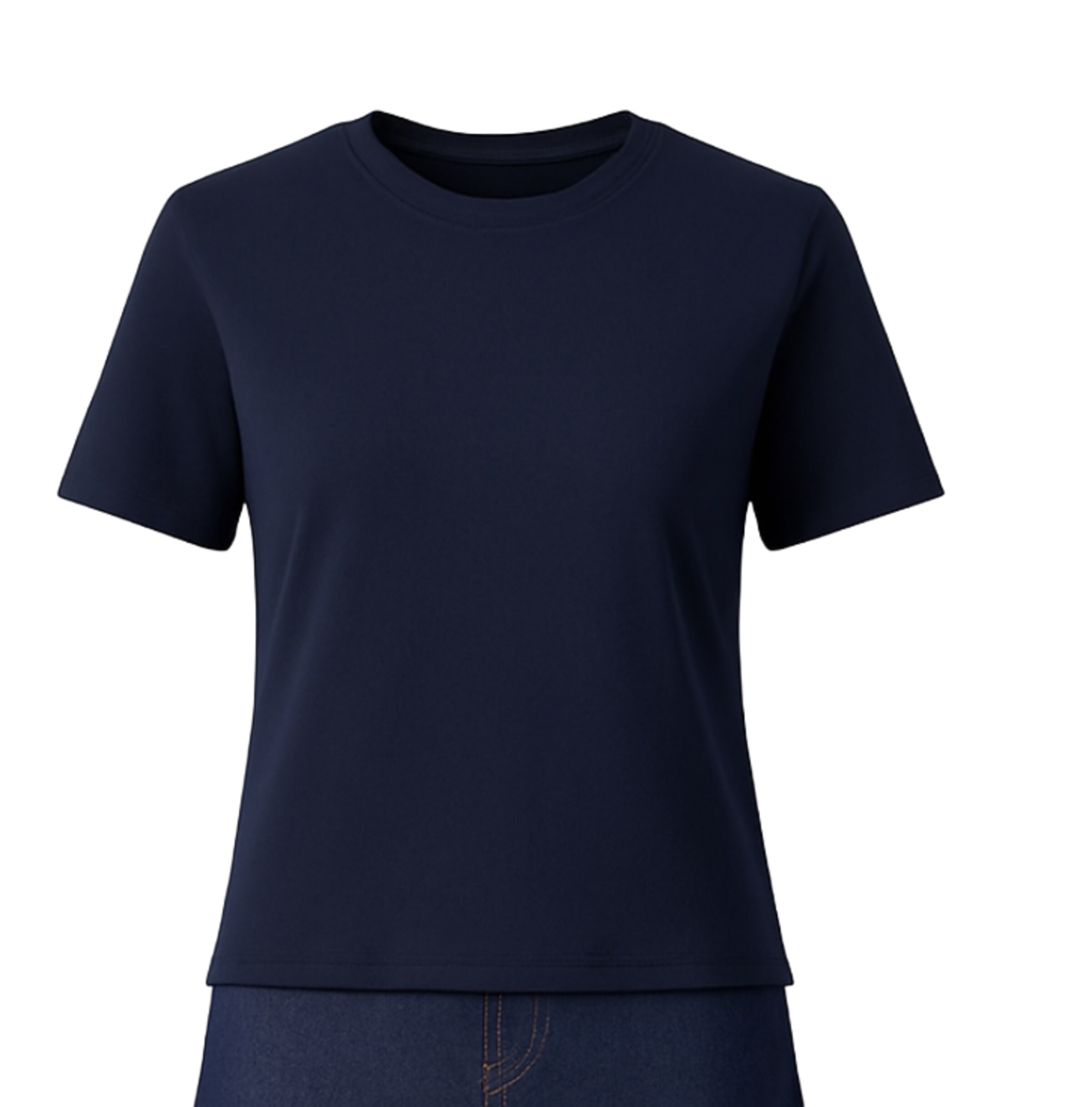 Touche Prive T-shirt in Blau: Vorderseite