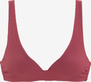 SUNSEEKER Bikini Top in Pink: front