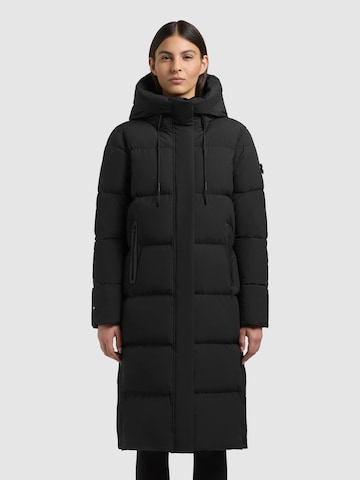 khujo - Abrigo de invierno 'Coulin2' en negro: frente