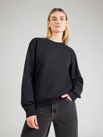 Felpa 'NORMY' di DIESEL in nero: frontale