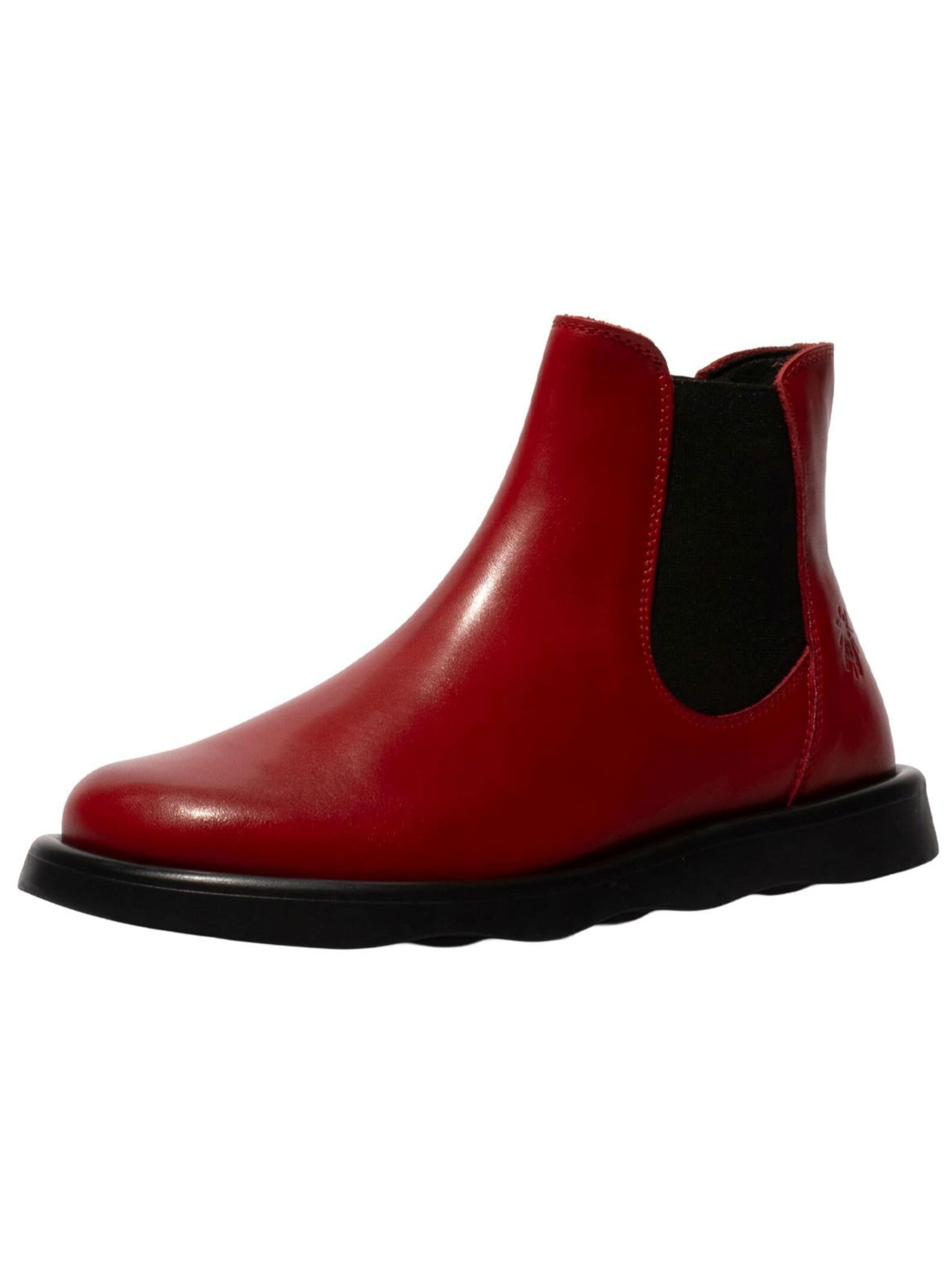 Boots chelsea di FLY LONDON in rosso: frontale
