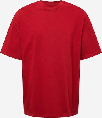 T-Shirt 'Great' WEEKDAY en rouge : devant