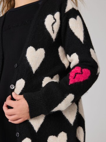 smALLSAINTS Knit cardigan in Black