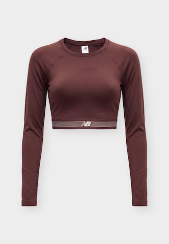 Maglia funzionale 'AC' di new balance in rosso: frontale