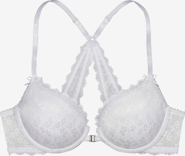 VIVANCE Push-up Bra in White: front